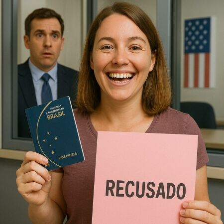 Imagem principal do artigo 6 erros que garantem a negativa do visto americano (e como evitá-los!)